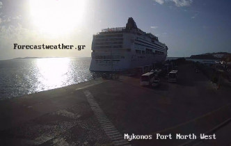 Imagen de vista previa de la cámara web Mykonos - port